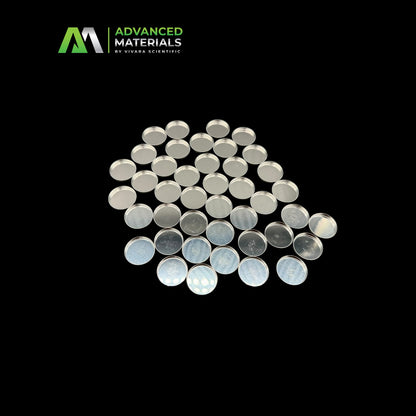 304SS CR2032 Coin Cell Case Set (Anode and Cathode) with PP Gasket, 100 sets