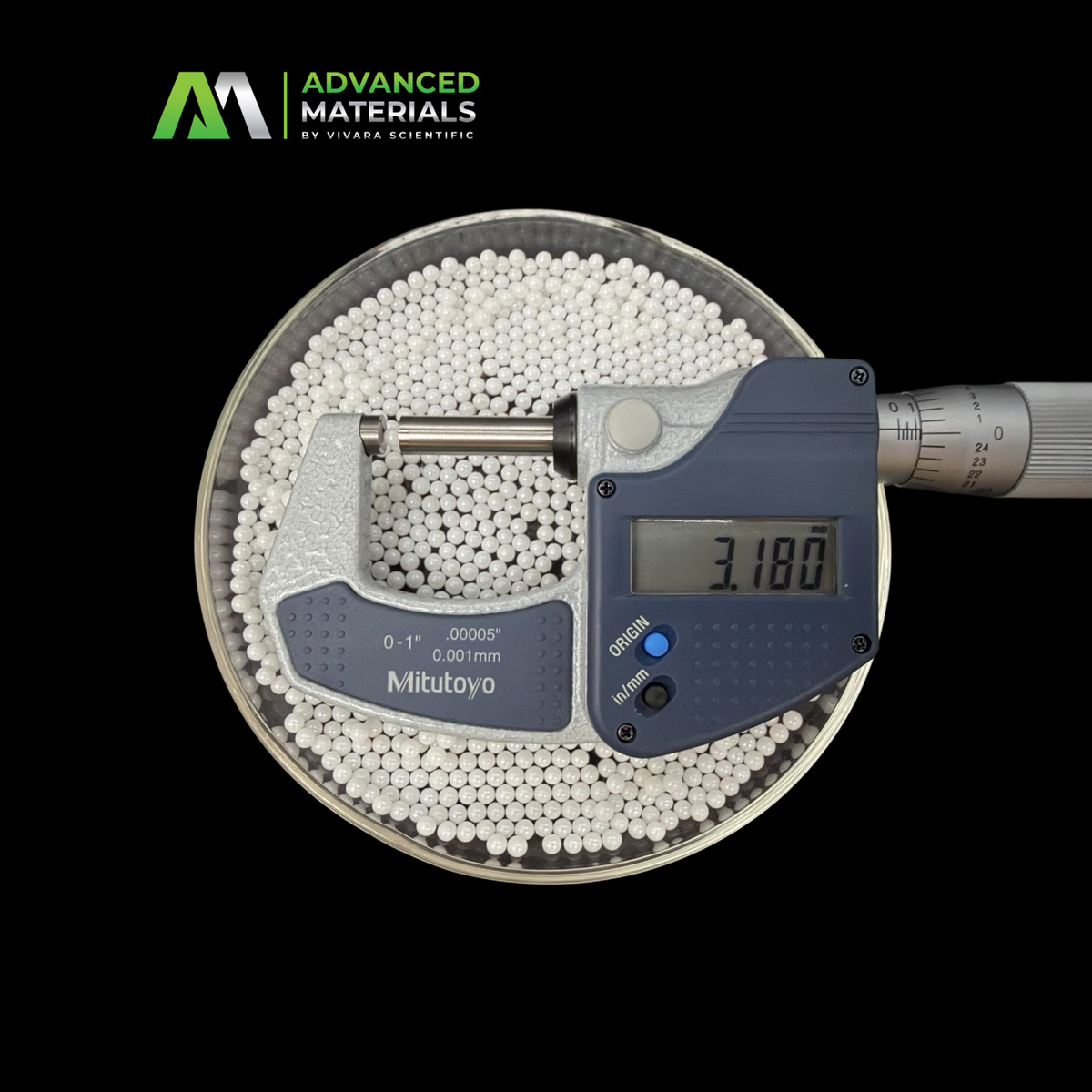 YSZ Spherical Milling Media - 3mm